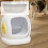 Self Cleaning Cat Litter Box Filter Small Hole Efficient Replacement for C20 7