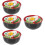 4Pièces Mini Décorative PVC Élégante Réaliste 9