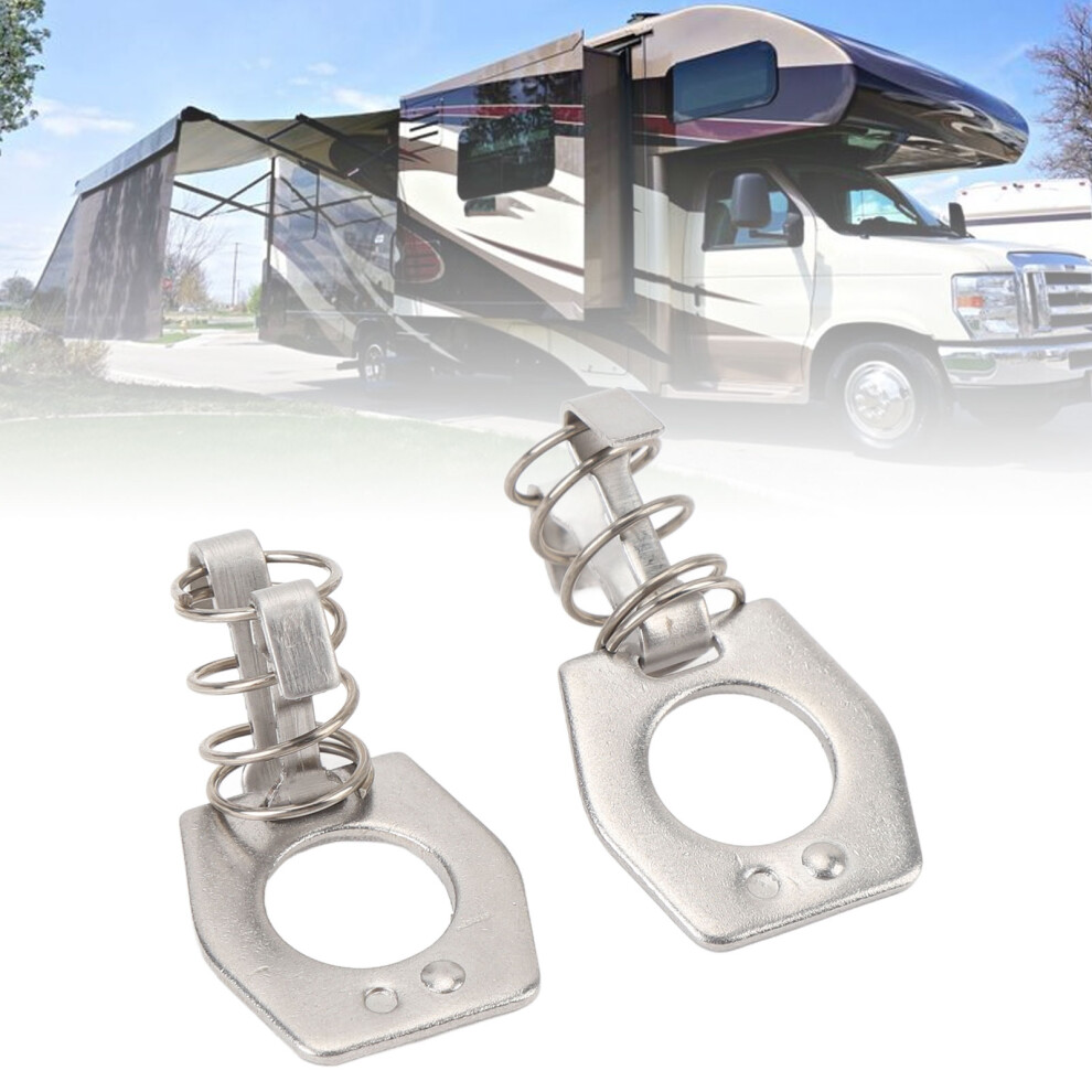 2Pcs Metal Rv Water Heater Cam Lock Latch Repair Door Fasteners For Heaters 7671385016196