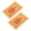 8Pièces Cartes Amulettes Protection Richesse Décor 1