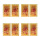 8Pièces Cartes Amulettes Protection Richesse Décor 7