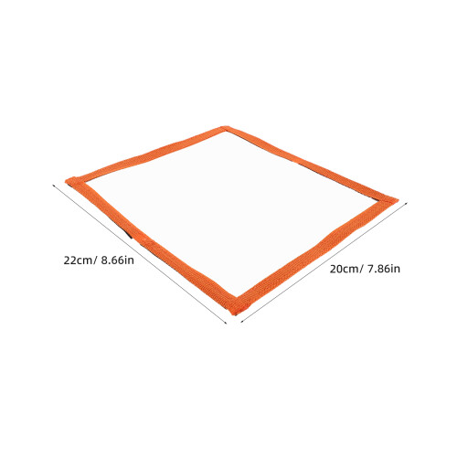4Pièces Protections Appâts PVC Pour Canne À Orange Transparente 1