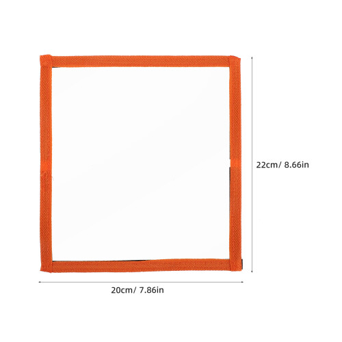 4Pièces Protections Appâts PVC Pour Canne À Orange Transparente 2