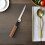 Light Brown Wood Handle for Nakiri Sushi Replacement 5