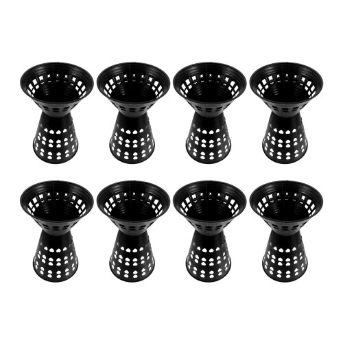 8Pcs DIY Bouquet Making Tools Black Plastic Flower Stem Separators