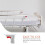 White Bed Rail Metal Latch Assembly with Drop Mechanism 9