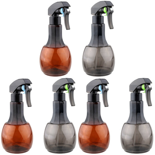 6Pcs Easy-Use Refillable Spray Bottles Leakproof Watering Can Assorted 1