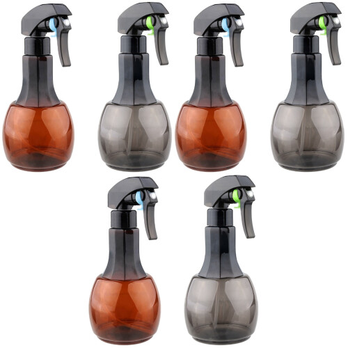 6Pcs Easy-Use Refillable Spray Bottles Leakproof Watering Can Assorted 2
