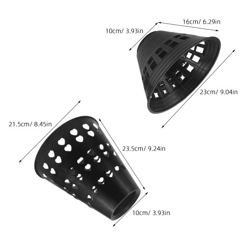 8Pcs DIY Bouquet Making Tools Black Plastic Flower Stem Separators 1