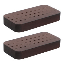 2St Nagelboor Organizer, Compact Met 30 Vakken Donkerbruin