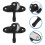 4Sets Sliding Window Sash Locks Black Stainless Steel Home Security 11