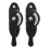 4Sets Sliding Window Sash Locks Black Stainless Steel Home Security 3