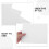 70Pcs Smooth Matte White Card Stock 180Gsm for Printer Invitations 7
