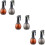 6Pcs Easy-Use Refillable Spray Bottles Leakproof Watering Can Assorted 9