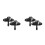 4Sets Sliding Window Sash Locks Black Stainless Steel Home Security 6