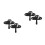 4Sets Sliding Window Sash Locks Black Stainless Steel Home Security 7
