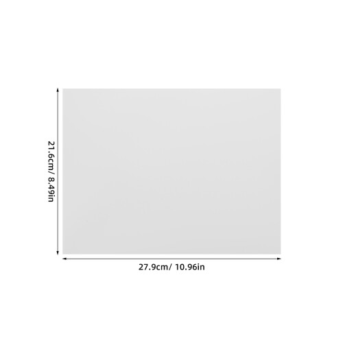 70Pcs Smooth Matte White Card Stock 180Gsm for Printer Invitations 1