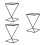 3Pcs Black Metal Wire Pizza Rack Tabletop Food Serving Display 6
