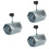 3Pcs Durable Silver Floor Tile Leveler Locator for Tiling Installation 7