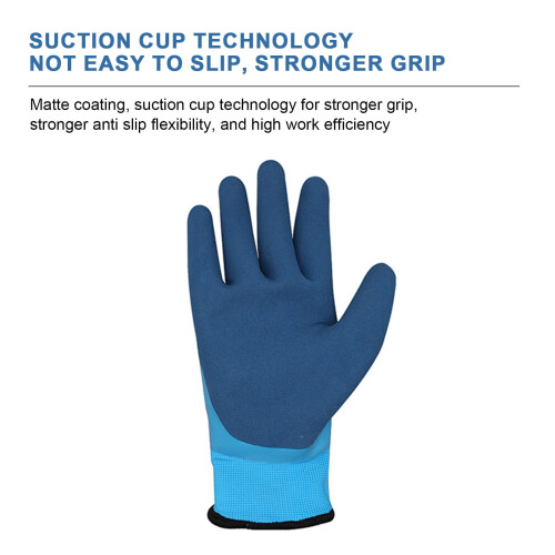 Fishing Work Gloves Thermal Windproof Unisex1Pair 2