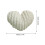 Heart-Shaped Plush Pillow 45x35cm Romantic Decor Gift 2
