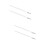 4Pcs Transparent Curtain Pull Rods Acrylic Drapery Wands for Blinds 9