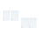 4Pcs Laundry Mesh Bags for Washing Machines White Polyester Protection 8