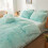 Mint Green Twin Comforter Cover Set with 1 Pillowcase 4