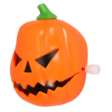 4Pcs Halloween Wind-Up Toy Orange ABS Cartoon Clockwork Decoration