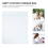 4Pcs Laundry Mesh Bags for Washing Machines White Polyester Protection 10