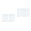 4Pcs Laundry Mesh Bags for Washing Machines White Polyester Protection 4