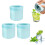 Silicone Ice Cube Tray, Cylinder Design, 60-Cube Capacity 1