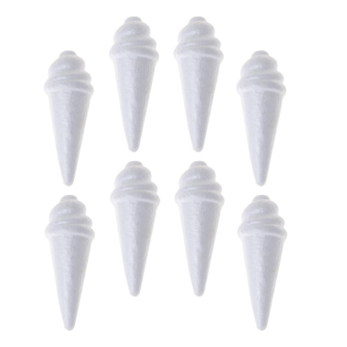 32Pcs White Foam DIY Ice for and Home Decor 2