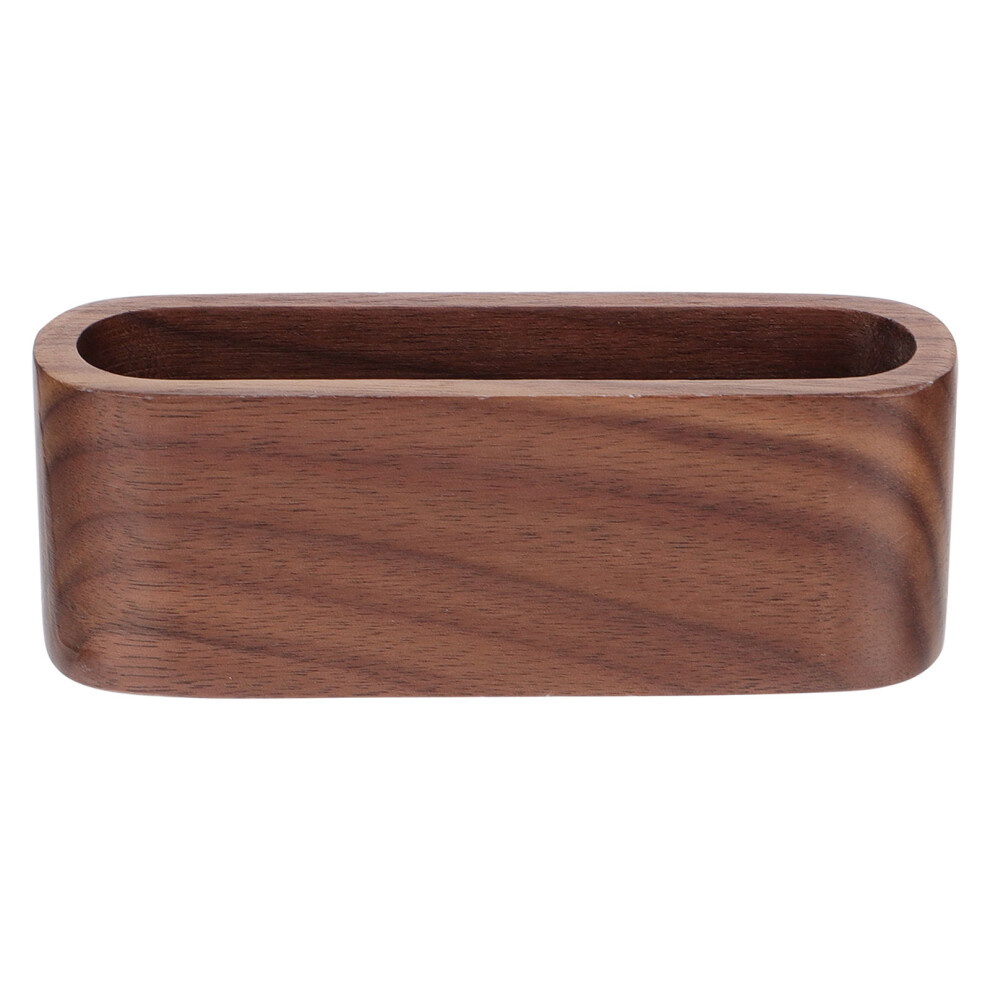 Photos - Other Furniture 3Pcs Wooden Name Cards Organizer Brown Desktop Cards Holder for Office