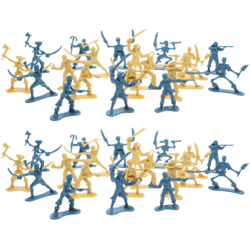 500Pcs Pirate Warrior Playthings Plastic Models for Halloween Decor 1