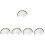 60Pcs Black Eyebrow Transfer Stickers Natural Fake Brows Makeup Tool 5