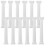 36Pcs White Plastic Mini Roman Columns Durable Desk Decor Photo Props 3