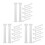 36Pcs White Plastic Mini Roman Columns Durable Desk Decor Photo Props 9