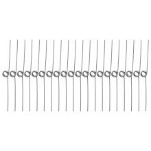 100Pcs Adjustable Metal Torsional Spring for Trash Bin Lid Replacement