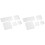 10Pcs Transparent Acrylic DIY Stamp Handle Blocks for Precise Stamping 2