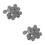 60Pcs Grey Plastic Coin Props for Magic Shows and Tricks 4