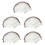 60Pcs Black Eyebrow Transfer Stickers Natural Fake Brows Makeup Tool 6