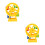 2Pcs Yellow Ferris Wheel Model Train Track Pieces for Imaginative Play 7