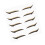 15Pairs Multi Shadow Stickers Glitter Self Adhesive Eyeliner 2