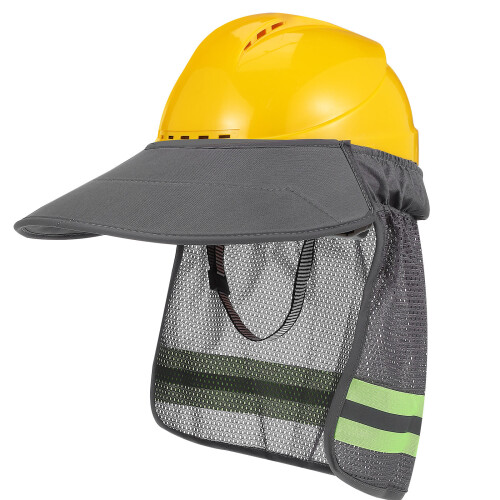 4Pcs Foldable Safety Sunshade Light Grey Mesh for Outdoor Use