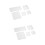 10Pcs Transparent Acrylic DIY Stamp Handle Blocks for Precise Stamping 6