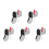 5Pcs Miniature Silver Metal Mailbox Durable Outdoor Tip Donation Box 4