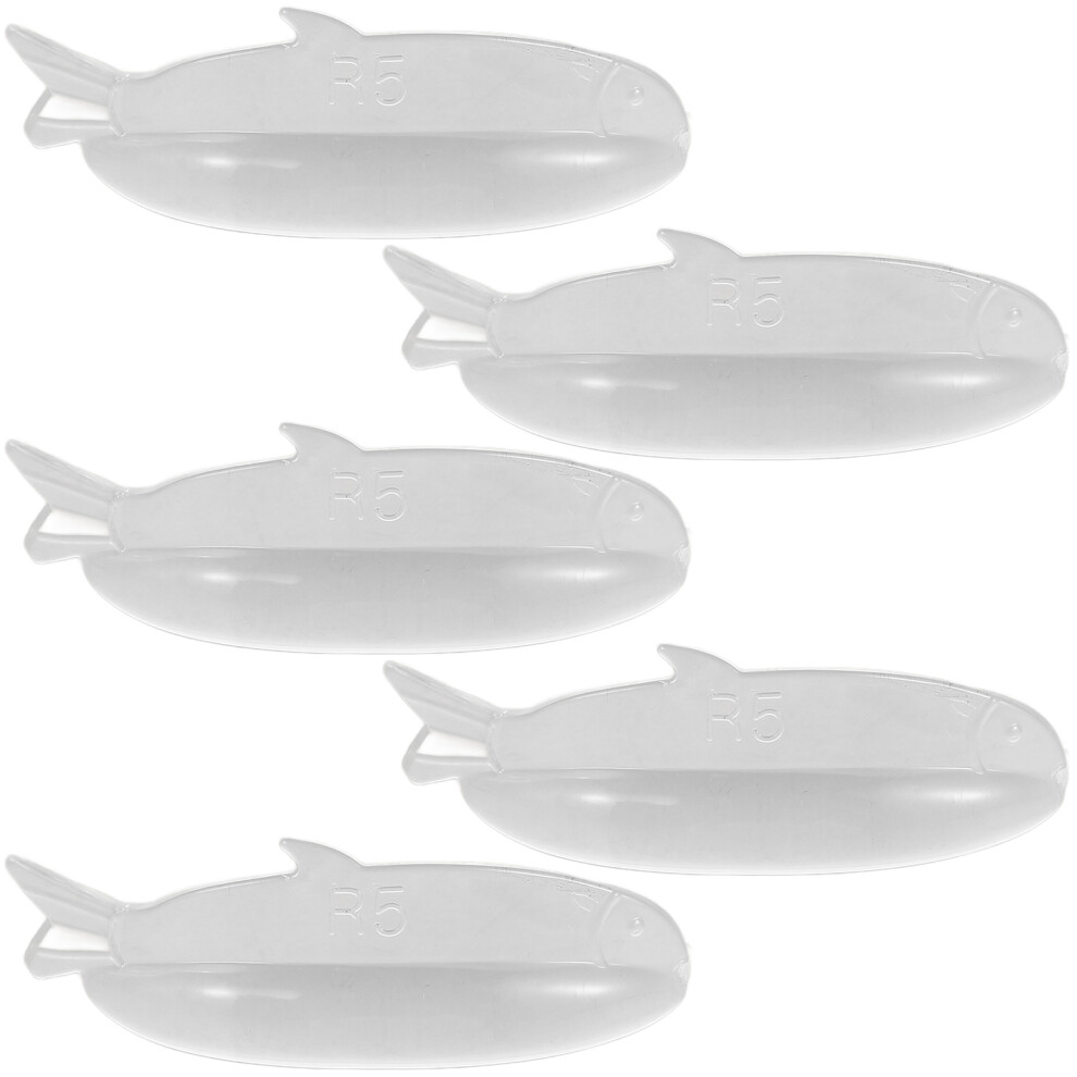 Photos - Makeup Brush / Sponge 15Pairs Fishshaped Silicone Lash Pads for Eyelash Lift Transparent