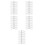 100Pcs Adjustable Metal Torsional Spring for Trash Bin Lid Replacement 8