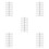 100Pcs Adjustable Metal Torsional Spring for Trash Bin Lid Replacement 9